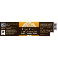 Cape Treasures Cape Curry Mild Curry Paste